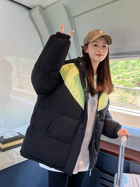 巨蓬松棉服