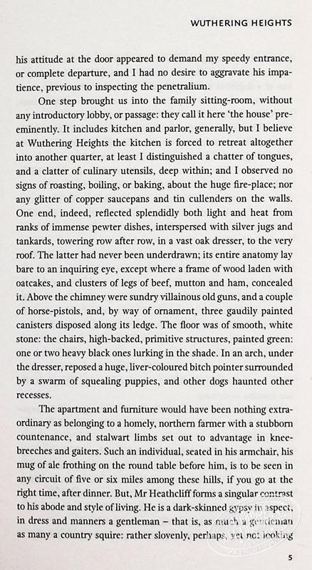 预售 【中商原版】呼啸山庄英文原版小说 Wuthering Heights Collins 英文原版书 世界经典名著 柯林斯经典文学书 商品图5