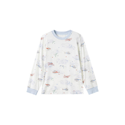 【商场同款】英氏儿童睡衣四季透气竹纤维家居服套装男女新款 商品图4