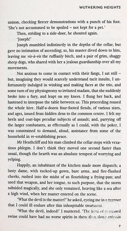 预售 【中商原版】呼啸山庄英文原版小说 Wuthering Heights Collins 英文原版书 世界经典名著 柯林斯经典文学书 商品图6