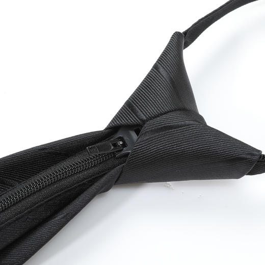 【礼盒款】罗蒙男士领带商务职业面试通勤百搭日常6厘米拉链斜纹领带 商品图4