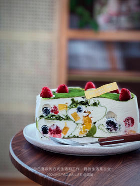 0蔗糖低碳藤上生花（抹茶味）