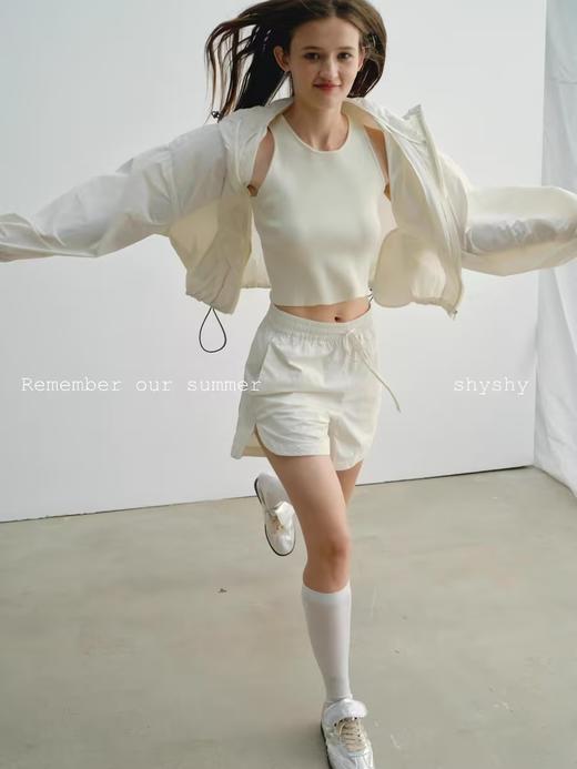 shyshystill/shy202404030/盛夏轻薄户外运动服连帽抽绳长袖 商品图4