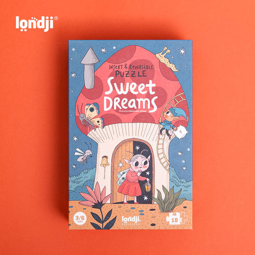  londji  甜蜜的梦 拼图 2阶 适合年龄3岁+ 西班牙玩具 PZ598U 商品图2