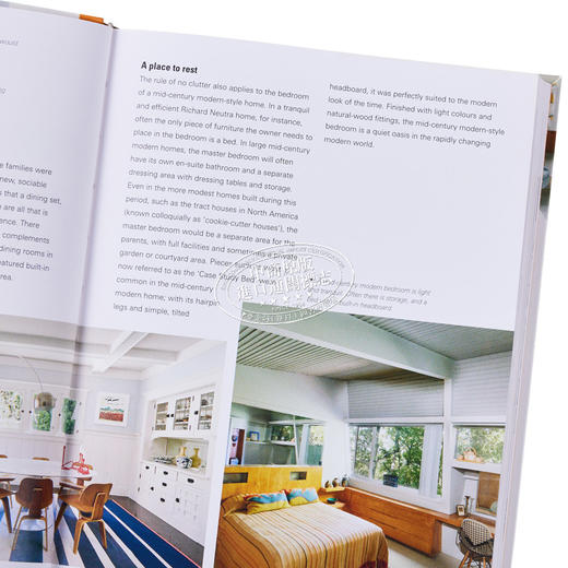 【中商原版】世纪中叶现代风格家居 进口艺术 Mid-Century Modern at Home 房间装修装潢指南复古设计 T&H 商品图3