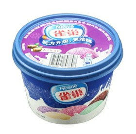 【亚欧超市】雀巢香芋味冰淇淋245g/杯