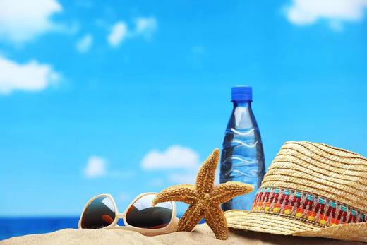 蕉下儿童防晒帽遮阳帽太阳帽子男童女童空顶帽防紫外线  萌兔乖乖 商品图2