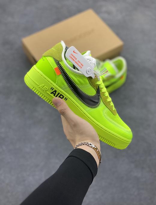 耐克空军OW联名网纱皮面男女板鞋 商品图1