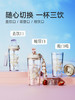 格沵铃兰系列闪耀水杯  高颜值吸管杯双饮杯夏季杯  520ML 商品缩略图6