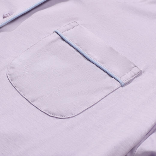 都市丽人睡衣超值精选长袖家居服26支CVC单面薄女士棉质套装LHT1K3 商品图7