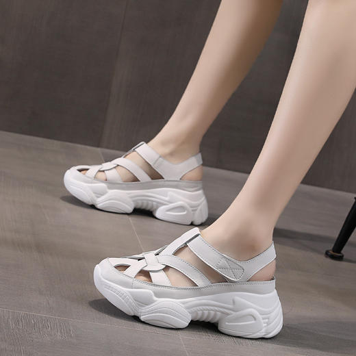 罗马厚底老爹鞋，百搭透气镂空运动凉鞋ins潮BT-S205-33 商品图2