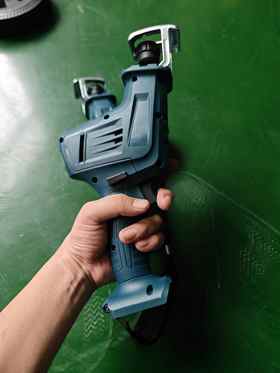 [货号05036]泉友电池插脚马刀锯机头21V充电锂电锯往复锯曲线锯