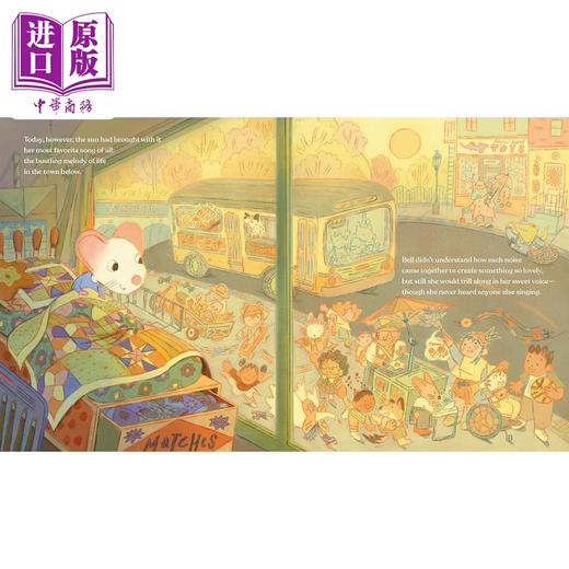 【中商原版】贝尔发现的声音 Lizzy ODonnell The Day Bell Found Her Sound 英文原版 儿童绘本 动物图画故事书 精装精品绘本 商品图1