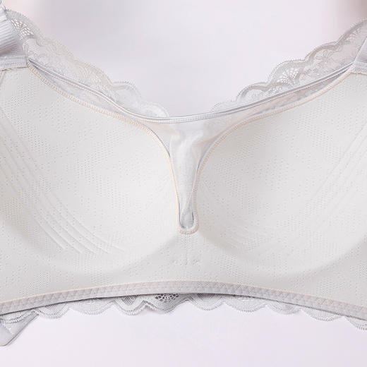 都市丽人内衣完美包容常规文胸蕾丝薄文胸3/4杯四排扣树脂胶圈YBT4S3 商品图11
