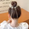 【丸子头神器，轻奢马尾扣】儿童高马尾固定神器发饰女孩，珍珠点缀仙气十足，丸子头抓夹不伤发马尾扣女童发卡头饰QQ 商品缩略图0