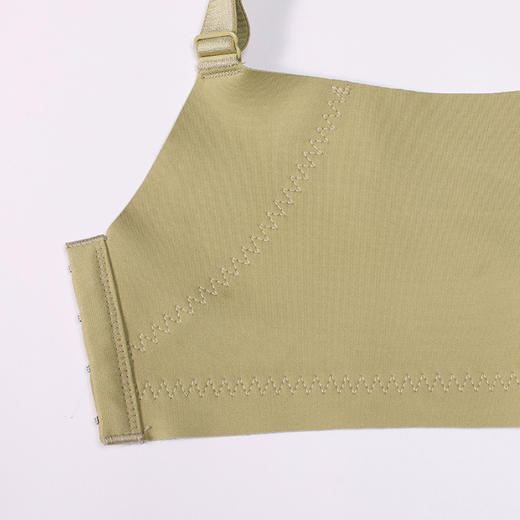 都市丽人调整型内衣舒软挺塑塑身文胸蕾丝AB:中厚C:薄塑身内衣3/4杯四排扣LJT4H2 商品图12