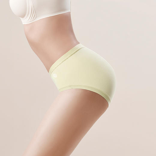 都市丽人内裤舒肤棉平角裤100支棉女士内裤LKT5L6 商品图2