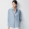 【简约纯色】罗蒙女士长袖衬衫可外穿大众休闲百搭时尚衬衣女 商品缩略图1