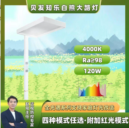 贝发知乐白熊大路灯-益光谱/全光谱-大路灯-可移动