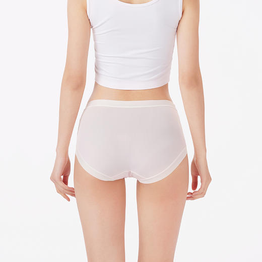 都市丽人内裤薄透丝滑平角裤锦女士内裤LKT2B6 商品图3