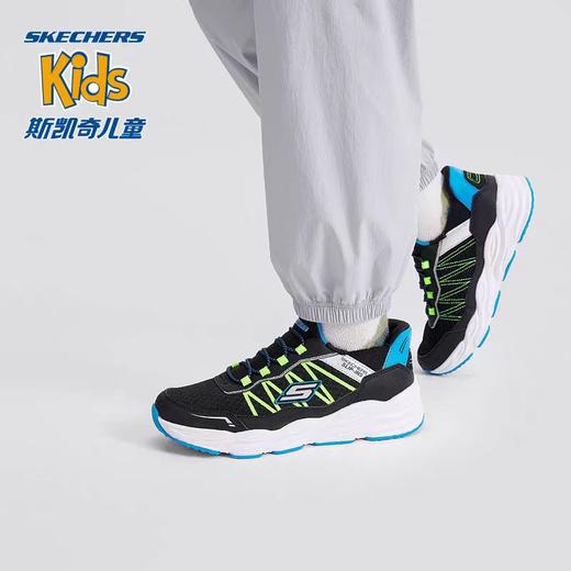 [斯凯奇儿童]B8F 斯凯奇男童秋款时尚休闲舒适闪穿鞋 商品图2