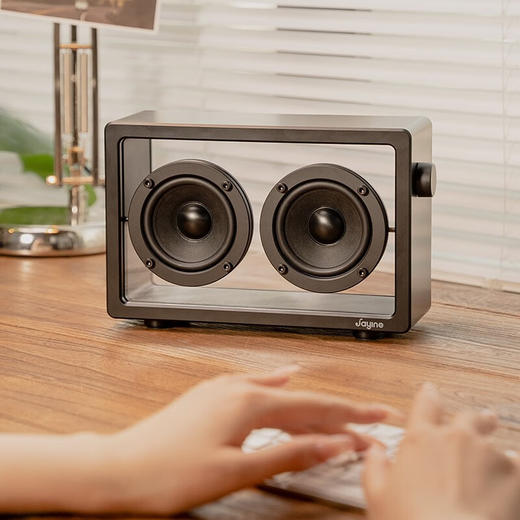 JAYINE透明无线蓝牙音箱 便携极简高端 加音悬浮喇叭高音质户外蓝牙音响节日送礼 商品图1