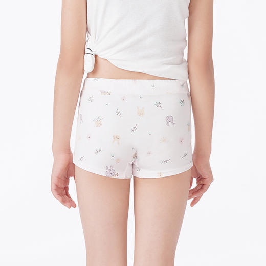 都市丽人眯雅佳童裤舒肤棉平角裤纯棉平角女童内裤JKT508 商品图3