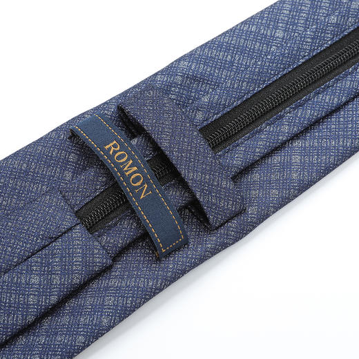 【精致礼盒&8厘米拉链领带】罗蒙男士领带商务百搭经典大气婚庆 商品图4