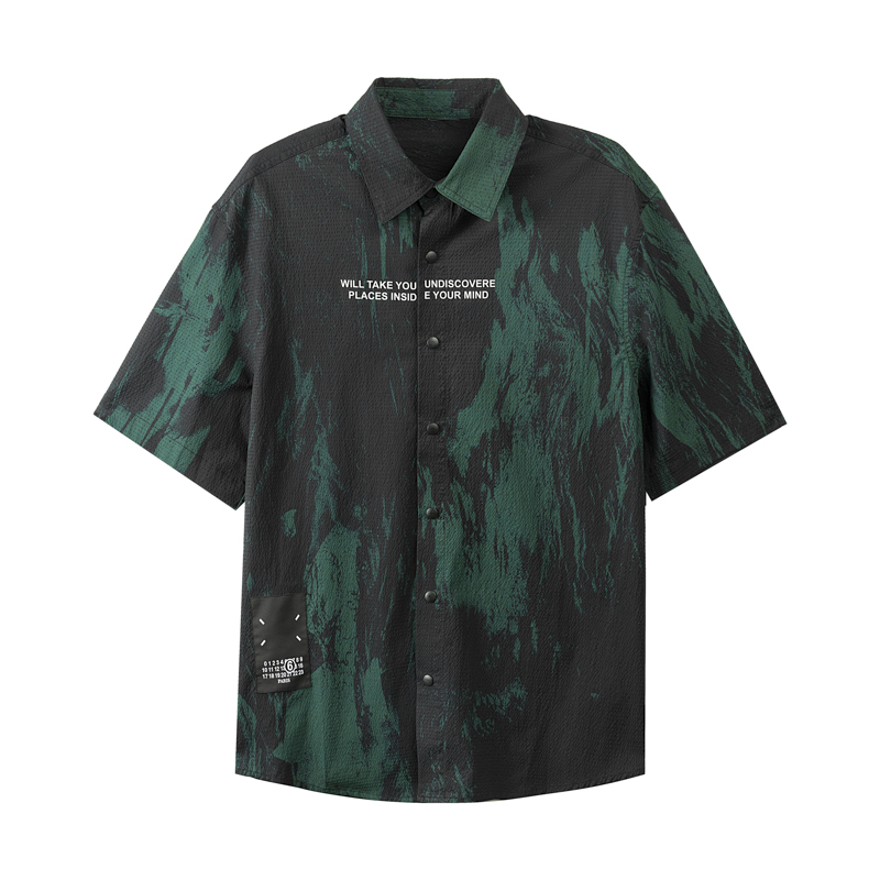 【新品上新】HX 春夏季翻领短袖衬衫/Z103420017101/02