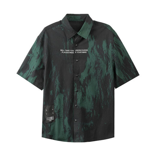 【新品上新】HX 春夏季翻领短袖衬衫/Z103420017101/02 商品图2