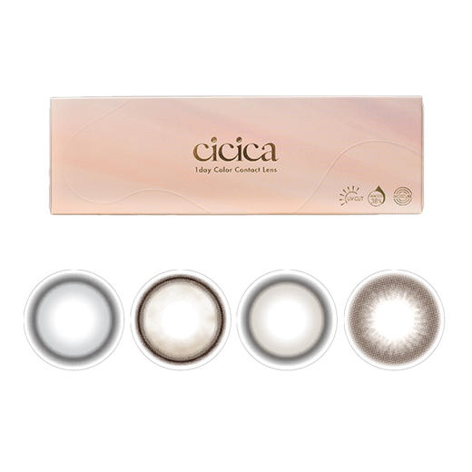 cicica隐形眼镜日抛10片装 商品图6