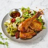 香料烤散养鸡季节色拉碗  1/4 Roasted Chicken with 2 Seasonal Salad 商品缩略图0