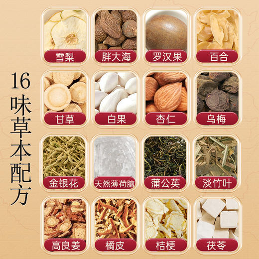 雷允上 梨糖膏固体饮料250g 手工熬制 16味草本配方 清甜可口 独立包装 48小时发货 商品图1