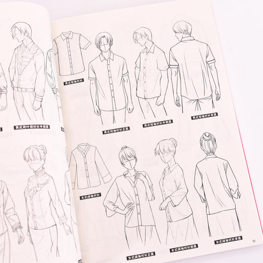 动漫人物服饰造型2000例 商品图2