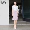 IWY/夏季新品短袖衬衫鱼尾裙时尚正装两件套套装裙轻奢时尚高级感B512+S2003 商品缩略图3