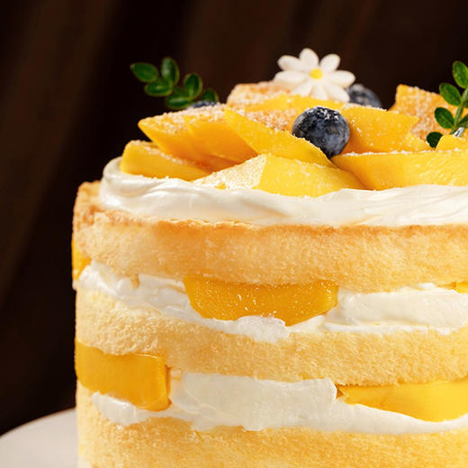 金煌芒果鲜果裸蛋糕 | 旋木烘焙 商品图3