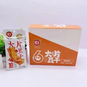 周义大片豆干 爆辣味 32g