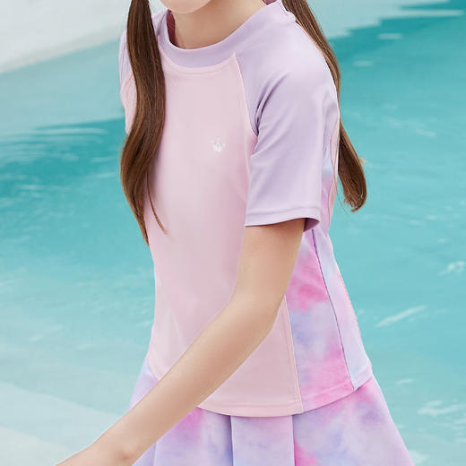 笛莎2024儿童渐变时尚泳衣 商品图3