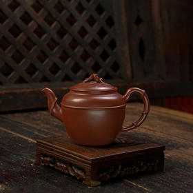 张泉林 容竹壶 清水泥 宜兴紫砂原矿茶壶紫砂壶功夫茶泡茶壶茶具仿古