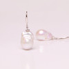 美裕 925银淡水珍珠耳钩 异形珠 108411W 商品缩略图1