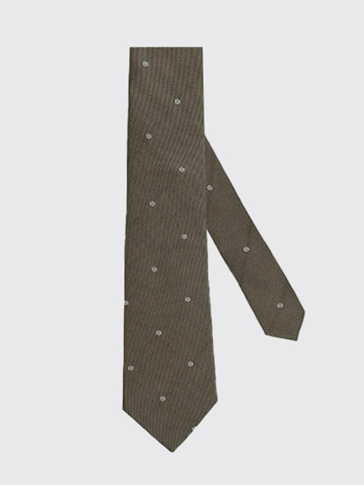 callisto绿色桑蚕丝领带 SSCTE001C 商品图0