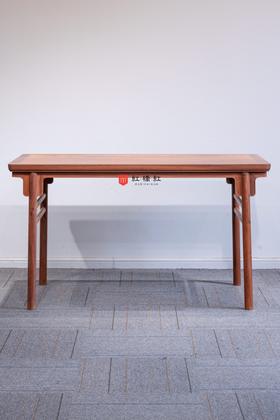 红桥红  家具严选  缅甸花梨（大果紫檀）【138 拍卖款刀牙小条案】