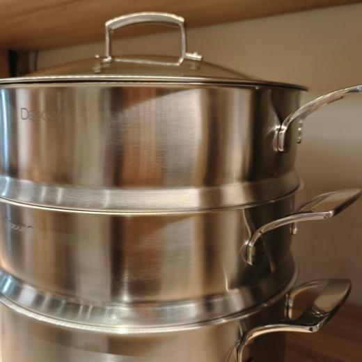 戴德汤锅连双层蒸格套装28cm 商品图1