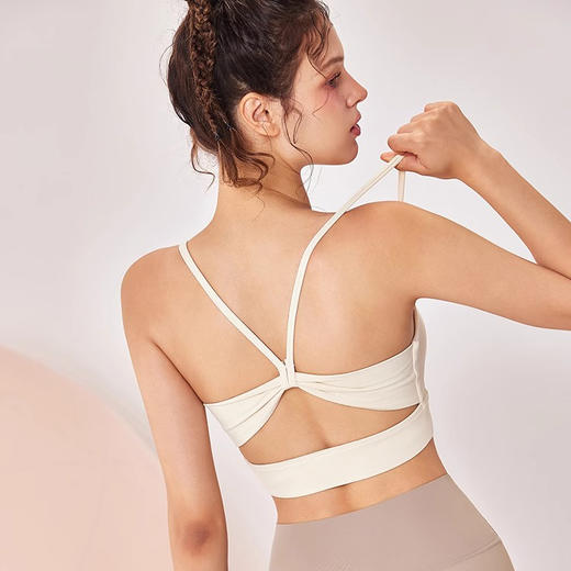 跃牌【禅语梵心】夏季运动内衣女跑步瑜伽背心F1085 商品图3