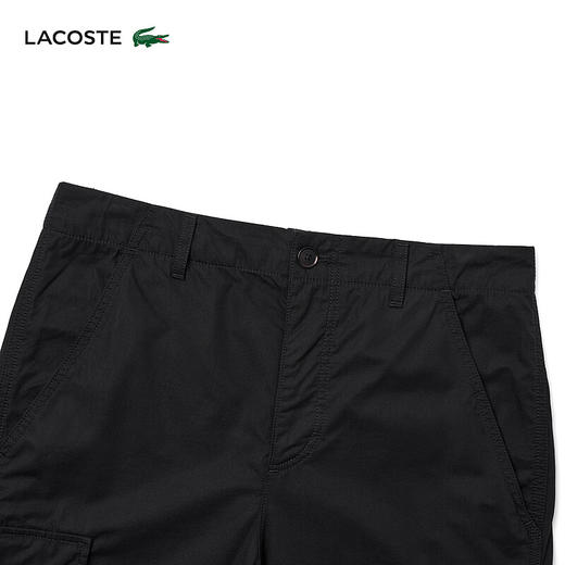 Lacoste法国鳄鱼男装新款裤子简约舒适长裤休闲直筒裤HH1567-10 商品图2