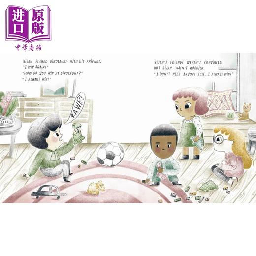 【中商原版】充满好胜心的毕扬 Michelle Tran Bijan Always Wins 英文原版 儿童绘本 图画故事书 精装 进口儿童读物 4-8岁 商品图3