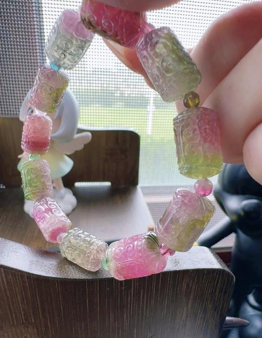 35.94g 雕刻碧玺手链 商品图2