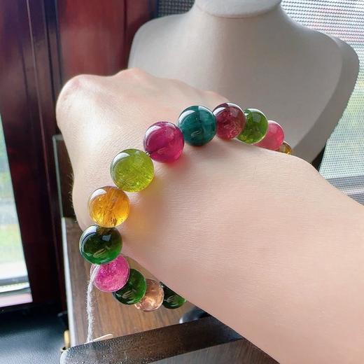 28.7g 10mm 碧玺手链 商品图8