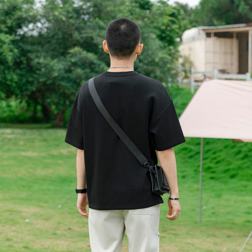 【断码清仓】HX 夏季圆领短袖T恤S102423246101 商品图2