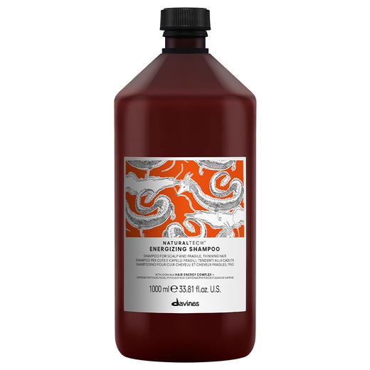 Davines大卫尼斯自然活力洗发水固发丰盈强韧头皮防掉发根250ml/1000ml 商品图1